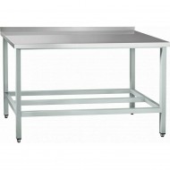 Стол пристенный ABAT (АБАТ) СПРП-6-5 столешница - нерж., каркас - краш. сталь 21000080691